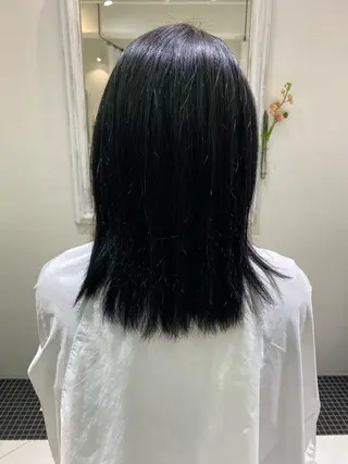 ミディアム ducha所属・DUCHA Tomida naoのヘアスタイル