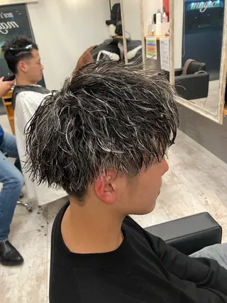 パーマ メンズ メンズ特化/パーマ/ フェードWATARUのヘアスタイル