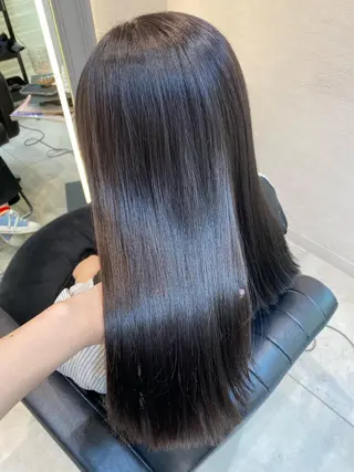 ロング Misaki ║ツヤカラーのヘアスタイル