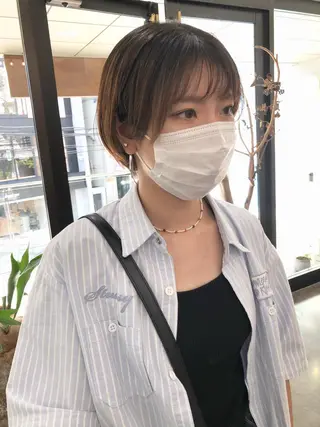 ショート 千葉 郁也のヘアスタイル