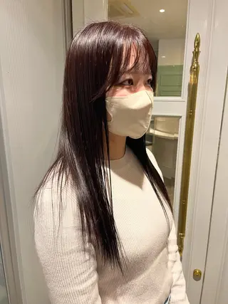 ロング プッティ所属・谷口 鈴音のヘアスタイル