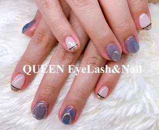 ショート カラー ネイル Bloom Nail 桜井のネイルデザイン