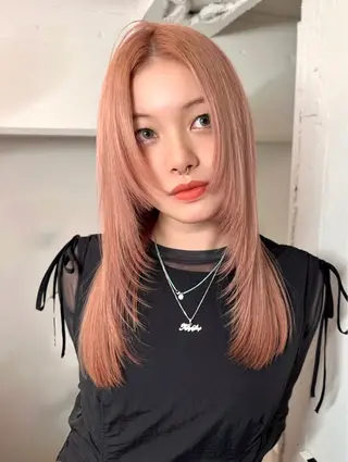 ロング Hana ハイトーン🕯🩰のヘアスタイル