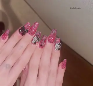 ネイル Spiky とうげ ふうかのネイルデザイン