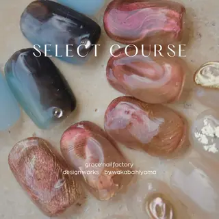 ネイル 大阪/堀江ニュアンス WAKABAのネイルデザイン