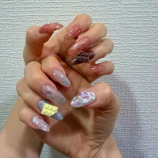 ネイル FUKA🪞 渋谷ネイルのネイルデザイン