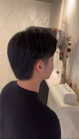 メンズ 石川 花奈のヘアスタイル