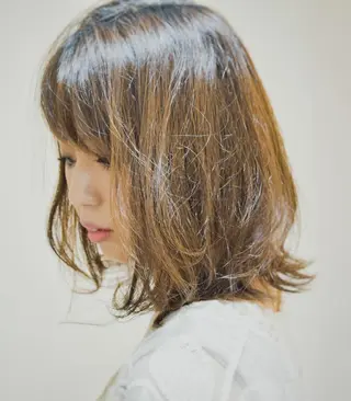 ミディアム 北川 裕暁のヘアスタイル