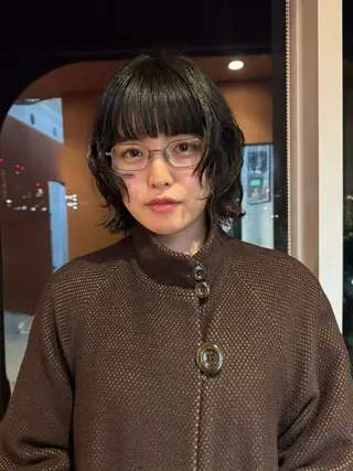 ショート パーマ . nanamiのヘアスタイル