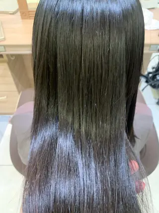 ロング 山田 悠朱里のヘアスタイル