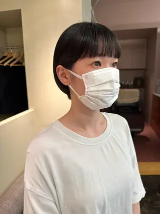 ショート カラー yupi🐈⬛ レイヤー/パーマのヘアスタイル