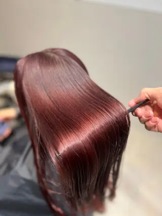 ロング Salowin銀座suite店所属・美髪縮毛矯正/髪質 改善カラー/寺倉海人のヘアスタイル