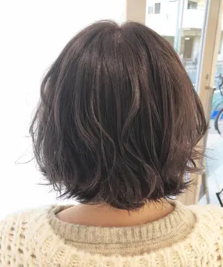 ミディアム カラー sano sayakaのヘアスタイル