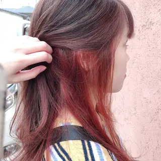 カラー 杉野 まみのヘアスタイル