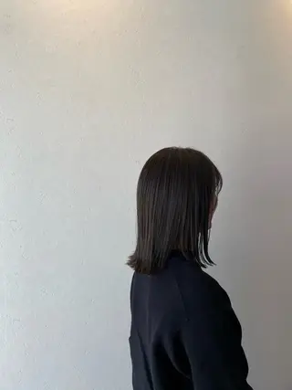 ミディアム 希優🌺ソムリエ /ブリーチ/カットのヘアスタイル