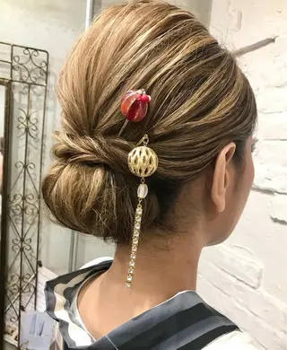 ロング まつパ・ヘアセット ♡Chinami♡のマツエク・マツパデザイン