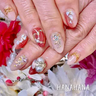 ネイル ジェルネイル HANAHANAのネイルデザイン
