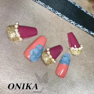 ネイル ONIKA Nail 青山通り店所属・ONIKA Nail 表参道A4徒歩2分のネイルデザイン