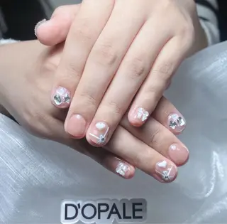 ネイル D‘OPALEサロン所属・長さ出し専門店 上野kkのネイルデザイン