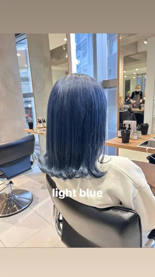 カラー miko🪽地毛風/ ハイトーン/レイヤーのヘアスタイル