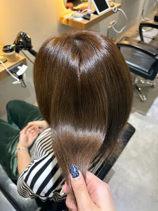 カラー 🌿レイヤー/暖色/ 艶カラー/Rukiのヘアスタイル