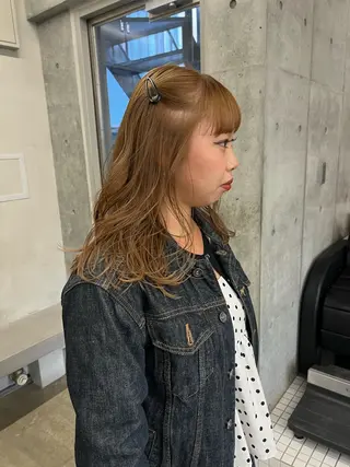 ミディアム カラー ボブ/パーマ 🐕🦺Nagiのヘアスタイル