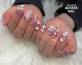 ネイル access nailのネイルデザイン