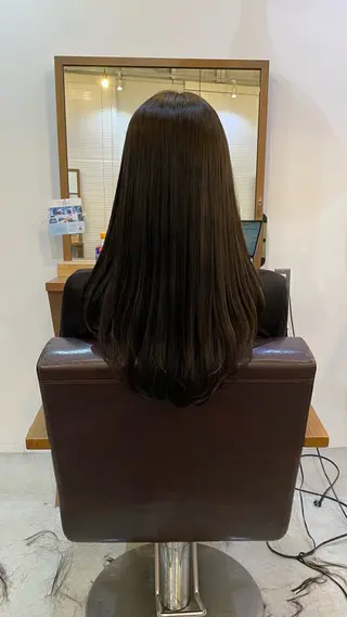 ロング カラー Little×Ray所属・Ayu🩶 ブリーチモデル募集中のヘアスタイル