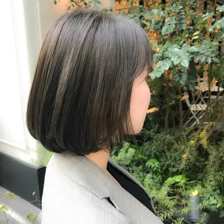 ミディアム LOMA🇰🇷 銀座クボタのヘアスタイル