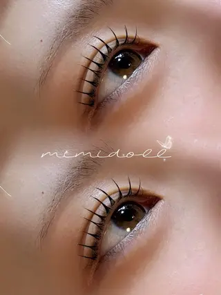 マツエク・マツパ yui🖤/パリ ジェンヌ/束感まつ毛のマツエク・マツパデザイン