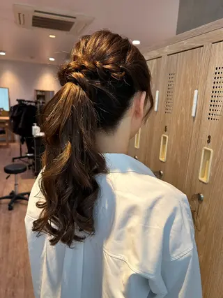 ロング ヘアアレンジ null 《 栞 》のヘアスタイル