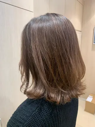 ミディアム ヘアアレンジ 森野美咲🇰🇷 レイヤー/顔周りのヘアスタイル