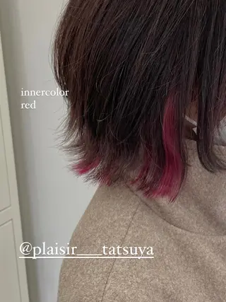 ショート カラー 佐々木 達也のヘアスタイル