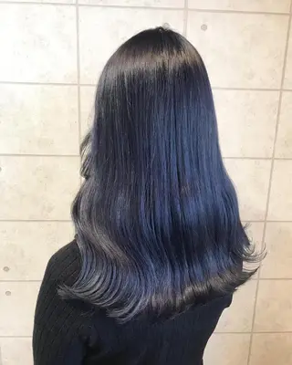 ロング カラー knock【ノック】所属・烏丸韓国ヘア🇰🇷 ayaka🎀のヘアスタイル