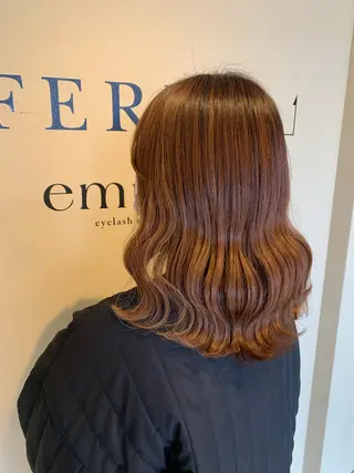 ミディアム 🎀FERIA梅田 出村谷　沙保🎀のヘアスタイル