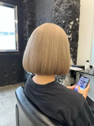 ミディアム カラー ryuei /原宿のヘアスタイル