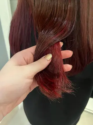 ロング カラー くすみカラー/ パーマ/ろーれんのヘアスタイル