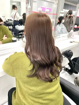 ロング 💍大人デザイン /ハイトーン♡リクトのヘアスタイル