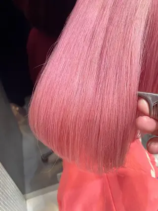 セミロング キッズ ヘアアレンジ メンズ マツエク・マツパ パーマ カラー ネイル lore下北沢 Officialのヘアスタイル