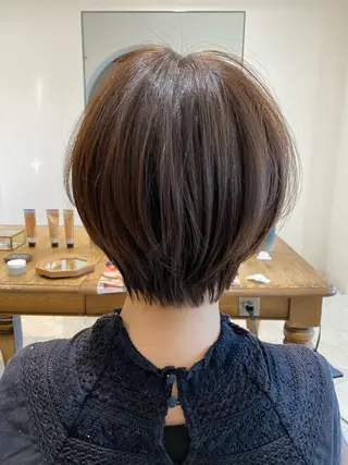 ショート 大倉 未波のヘアスタイル