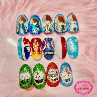 ネイル CROWN プライベートサロンのネイルデザイン