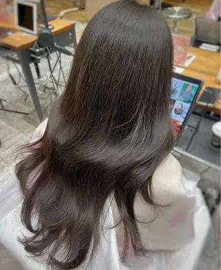ロング パーマ 💍新宿ショート 💍岩田莉奈のヘアスタイル