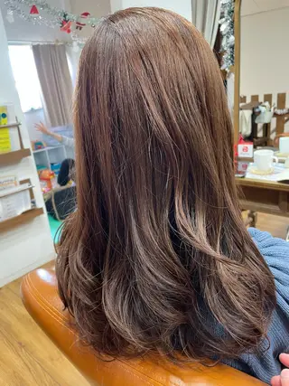 ロング カラー 美容室 Jフィドルファドル所属・わきた かずなのヘアスタイル