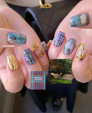 ネイル 3dパーツ/流行り 👧shushu❤️のネイルデザイン