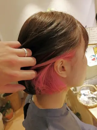 ショート カラー 木村 昇のヘアスタイル