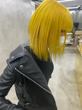 ショート カラー yiye 青山所属・無料カットモデル募集 🌱ひょうがのヘアスタイル