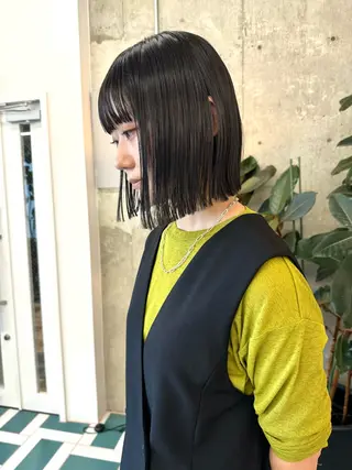 ショート カラー MIKU★デザイン/ 透明感カラー/ボブのヘアスタイル