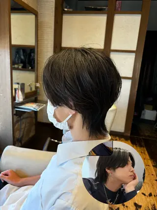 ショート パーマ メンズ りずむヘアデザイン所属・Rhythm / RYOMAの眉毛・アイブロウイメージ