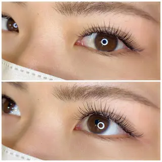 マツエク・マツパ 椿 優花のマツエク・マツパデザイン