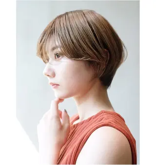 ショート カラー パーマ ヘアアレンジ ITbyALBUM 八王子店のヘアスタイル
